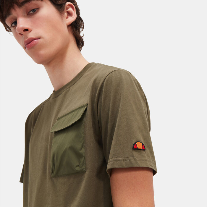 ellesse Men's Reps T-Shirt Green ellesse Men's Reps T-Shirt Green image number 3
