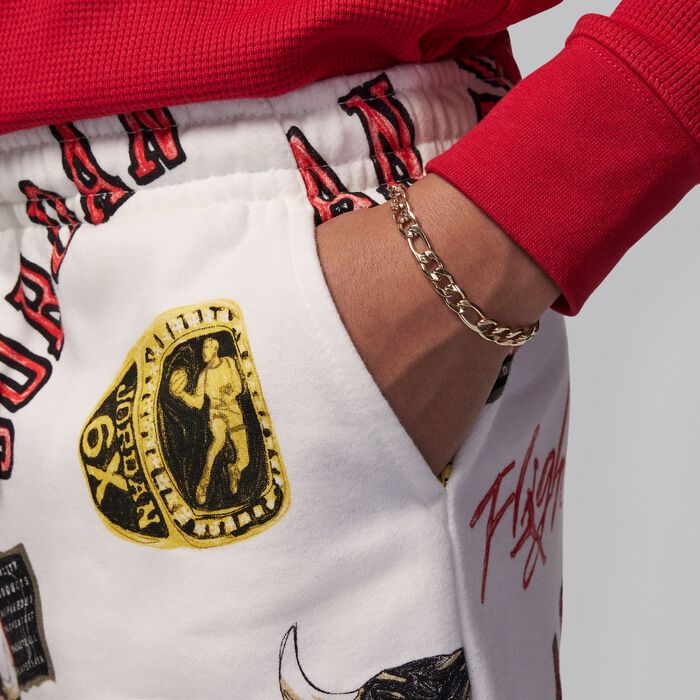 Jordan Kids' MJ Essentials Shorts White Jordan Kids' MJ Essentials Shorts White image number 3